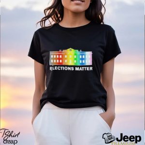 Elections Matter Rainbow Color Shirt3