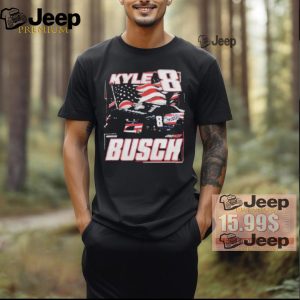 Official Kyle busch 8 racing team usa olympic 2024 T shirt0