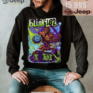 Design Blink 182 July 23 2024 At Fenway Park Show Shirt1