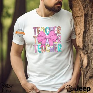 Coquette Teacher Back To School Shirt3