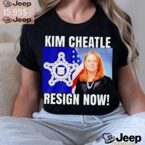 Official Kim Cheatle Resign Now 2024 T shirt3