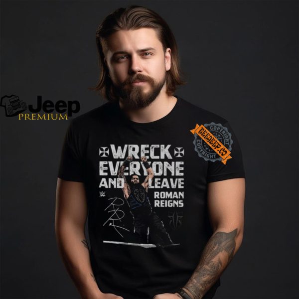 Roman Reigns Wreck WWE Shirt3