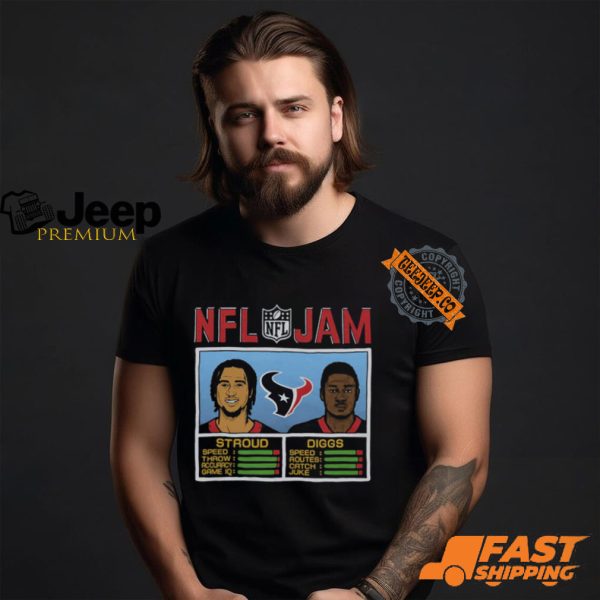 Nfl Jam Texans Stroud And Diggs Shirt3