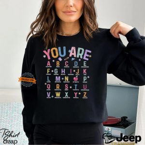 You Are Alphabet Teacher School Back To School Shirt3