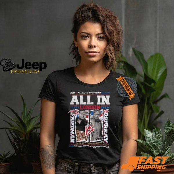 AEW ALL IN 2024 Matchup MJF vs Will Ospreay Shirt2