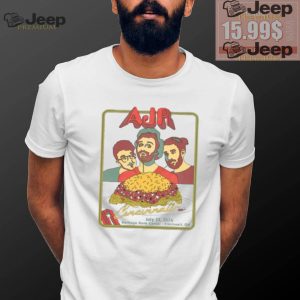 Ajr july 23 2024 heritage bank center cincinnati oh poster shirt0