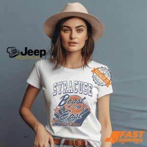 Syracuse Vintage Beast of the East Basketball Go Orange t shirt1