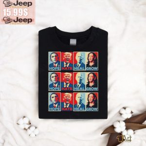 Official Obama Hope Trump Hate Biden Heal Harris Grow T Shirt2