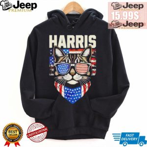 Kamala Harris for President 2024 Funny Cat Graphic shirt0