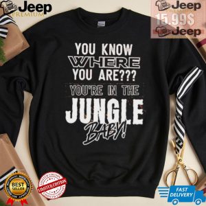 Cincinnati youre in the jungle baby shirt3