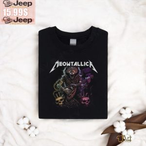 Meowtallica Meowster of Puppets T Shirt0