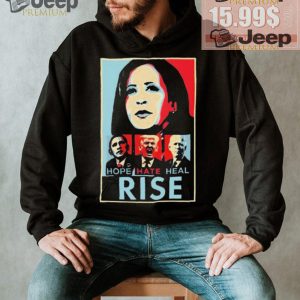 Official Harris Obama Trump Biden Hope Hate Heal Rise Shirt1