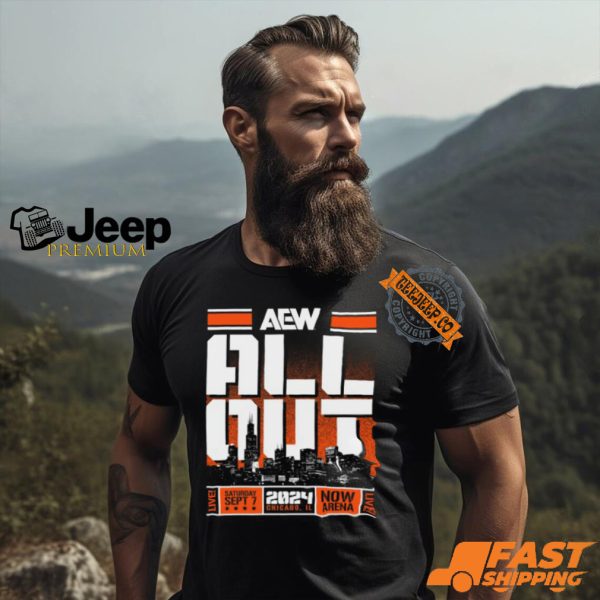 AEW ALL OUT 2024 Skyline Shirt