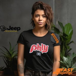 ALLCITY Adult Philadelphia Script T Shirt