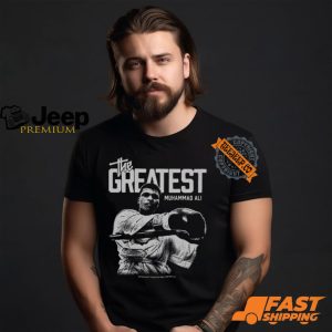 Muhammad Ali The Greatest Mono Shirt0