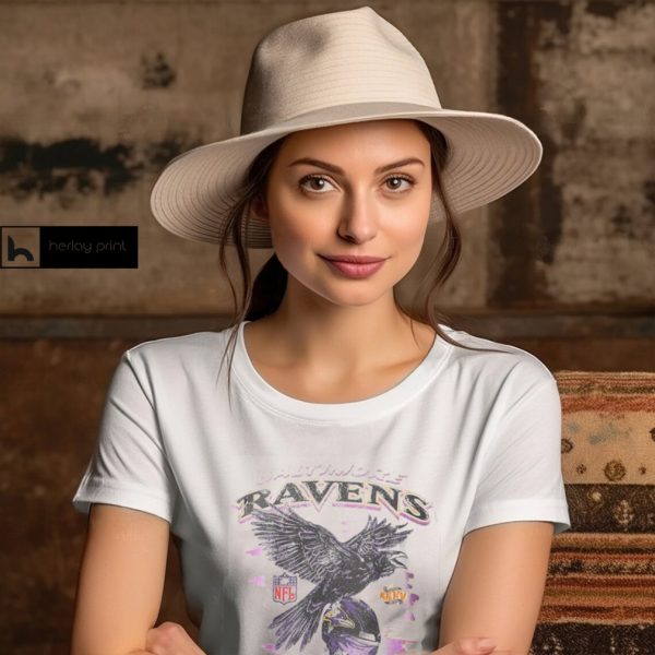 Baltimore Ravens 'Alter Ego' Flames T Shirt