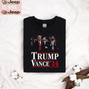 Official Trump Vance 2024 Vote Trump Retro Vintage USA Flag Style T Shirt2