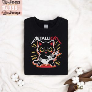 Black Cat Metal Band T Shirt0