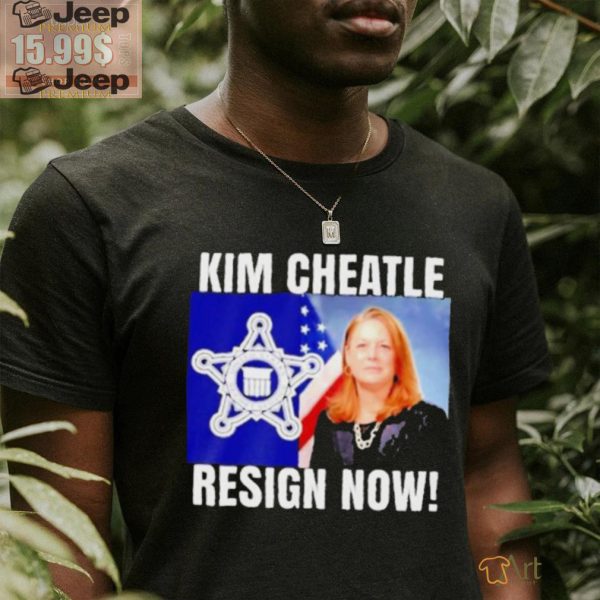 Official Kim Cheatle Resign Now 2024 T shirt1