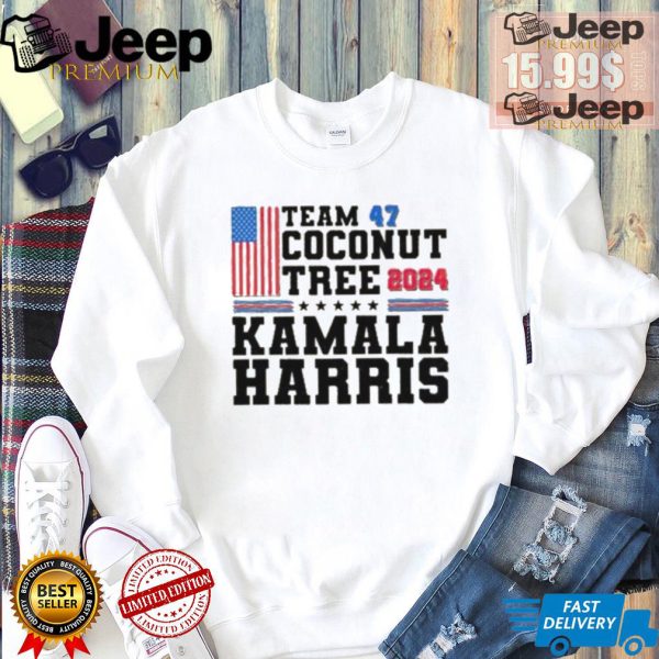 Team 47 Coconut Tree Shirt Kamala Harris Coconut Tree Shirt Kamala 2024 President Shirt2