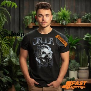 injer Gasmask Skull T Shirt0