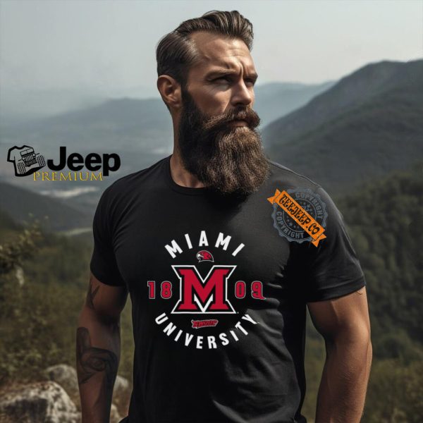 Miami University M Logo 1809 Shirt0