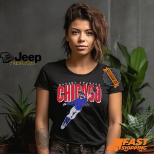 Dansby Swanson Chicago Cubs big time action pose shirt