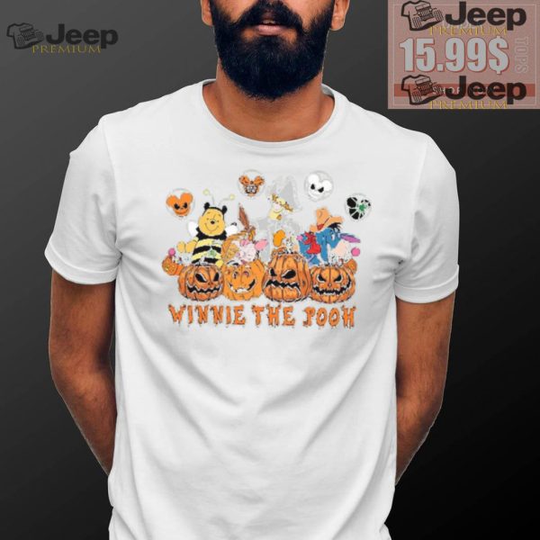 Retro Pooh Ghost Halloween shirt1