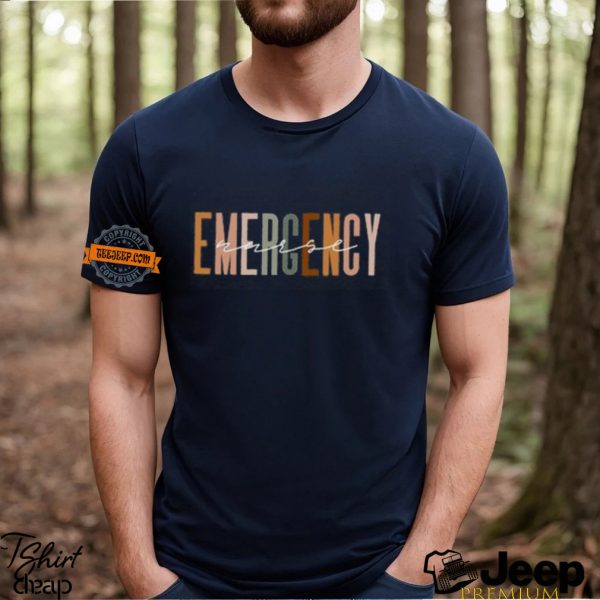 Emergency Nurse Shirt for ER NurseEmergency Nurse Tee Gift for ED RNGrad Gift Nursing T Shirts Tshirt Registered Emergency NurseUnisex2