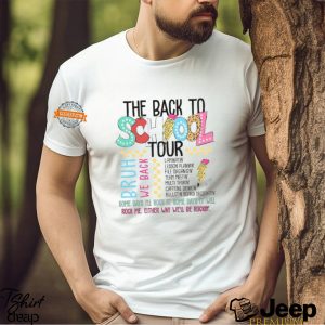 Back to School Teacher Tour Shirt3