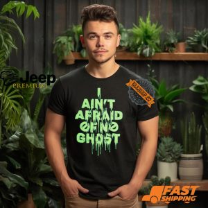 Ghostbusters Neon Green Text Shirt