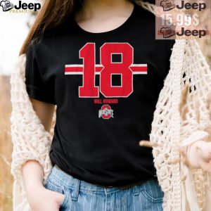 Ohio state football will howard 18 shirt4