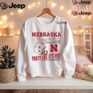 Official Nebraska Football party like its 1997 T shirt1