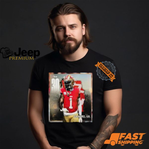 San Francisco 49ers Deebo Samuel Sr Top 30 In The NFL Top 100 Classic T Shirt0