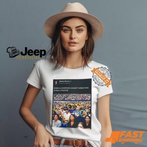 Kamala Campaign Caught Using Fake AI Rally Photos Unisex T Shirt0