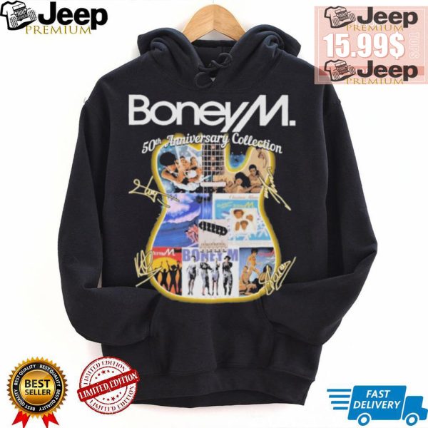 Official Boney M 50th Anniversary Collection Signatures shirt0