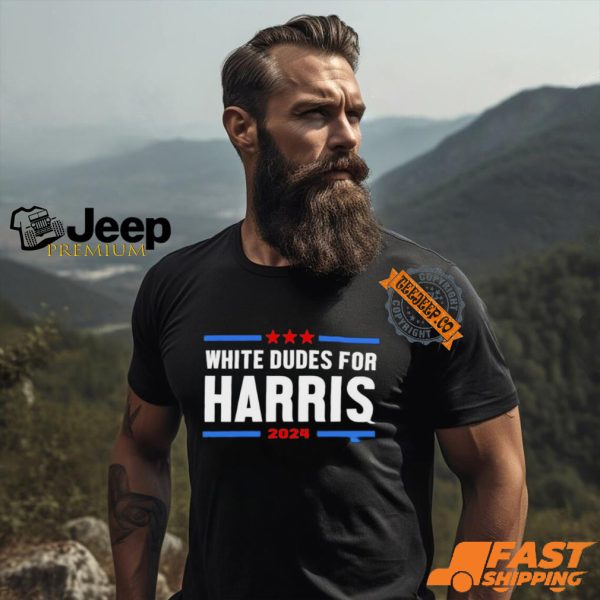 Jerry Grunden White Dudes For Harris 2024 Shirt