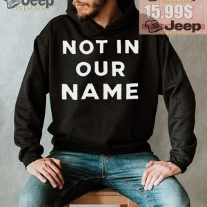 Official Not In Our Name Jews Say Stop Arming Israel shirt1 1