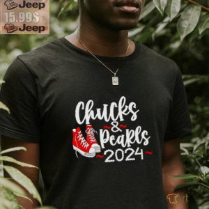 Kamala Harris 2024 chucks and pearls shirt1