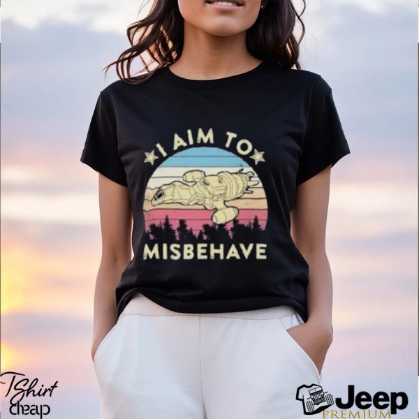 I Aim To Misbehave Firefly Vintage Shirt1