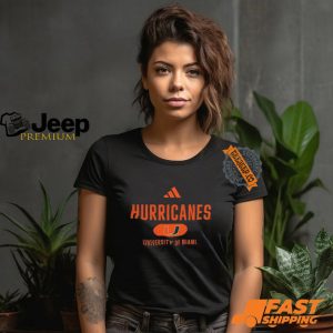 Miami Hurricanes Black Training Shirt