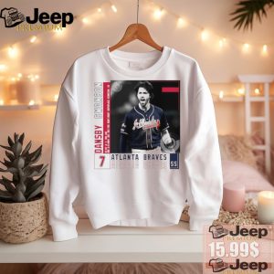 Dansby Swanson 7 Atlanta Braves baseball player shirt1