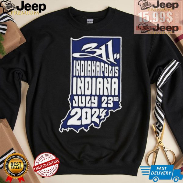 Official 311 Tour In Indianapolis IN On July 23 2024 shirt3