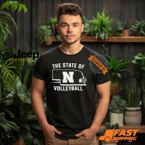 Nebraska The State Of Volleyball Shirt