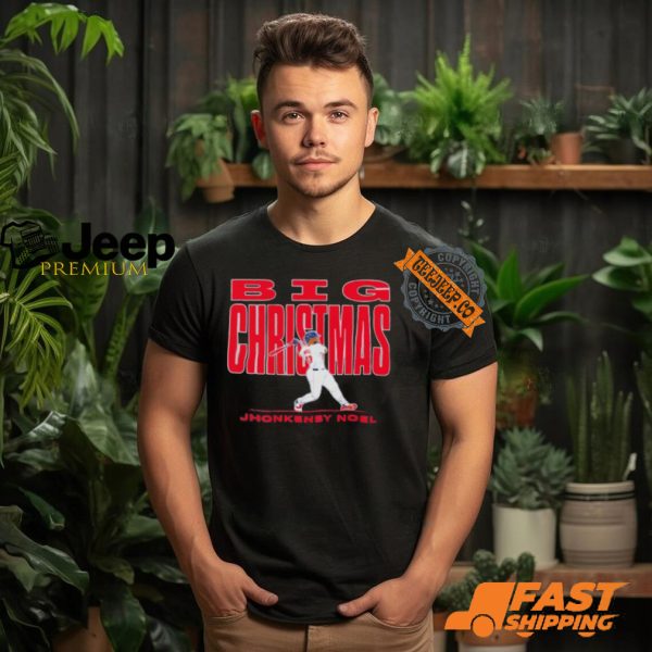 Jhonkensy Noel Big Christmas Cleveland Guardians baseball MLB shirt1