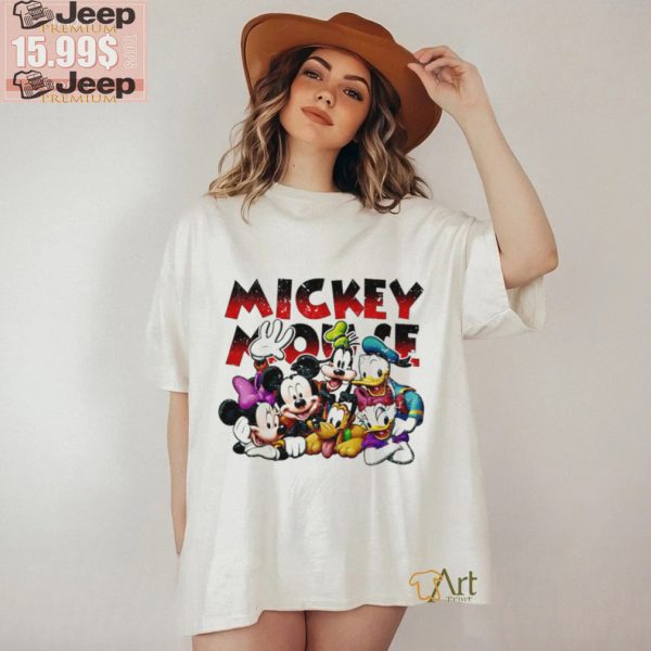 Disney Mickey mouse and friends vintage shirt1