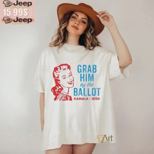 Official MAGA Grab Him By The Ballot Kamala 2024 Tee Shirt1