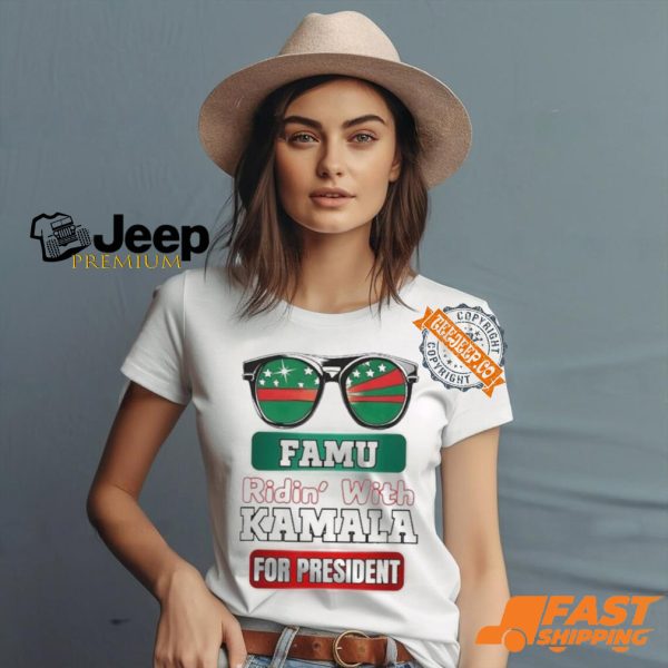 Famu Ridin With Kamala For President 2024 Shirt1