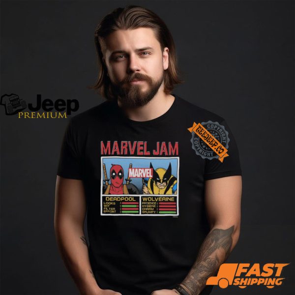 Deadpool Wolverine Marvel Jam Shirt3