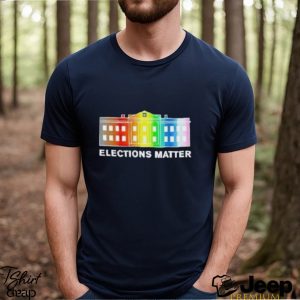 Elections Matter Rainbow Color Shirt1